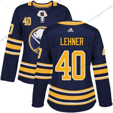 Adidas Žena Buffalo Sabres #40 Robin Lehner Námořnictvo Modrý Domácí Autentické Sešitý NHL Dres