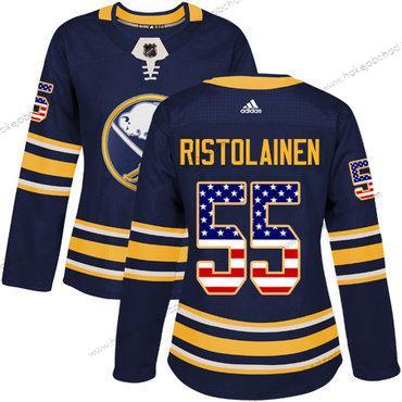 Adidas Žena Buffalo Sabres #55 Rasmus Ristolainen Námořnictvo Modrý Domácí Autentické USA Flag Sešitý NHL Dres