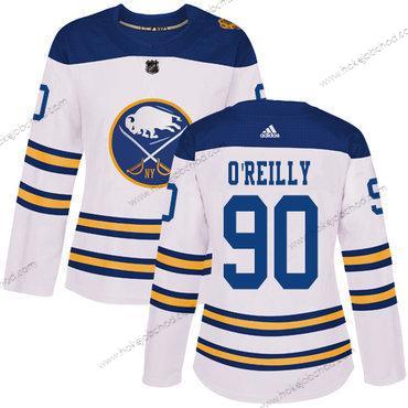 Adidas Žena Buffalo Sabres #90 Ryan O’Reilly Bílý Autentické 2018 Zimní Klasický Sešitý NHL Dres