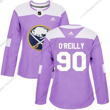 Adidas Žena Buffalo Sabres #90 Ryan O’Reilly Nachový Autentické Bojuje proti rakovině Sešitý NHL Dres