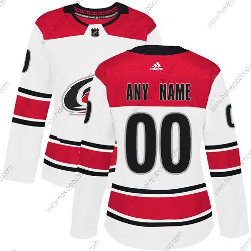 Adidas Žena Carolina Hurricanes Přizpůsobené NHL Autentické Bílý Dres