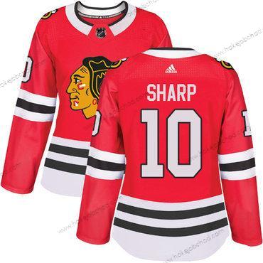 Adidas Žena Chicago Blackhawks #10 Patrick Sharp Červené Domácí Autentické Sešitý NHL Dres