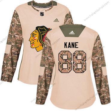 Adidas Žena Chicago Blackhawks #88 Patrick Kane Camo Autentické 2017 Veterans Day Sešitý NHL Dres