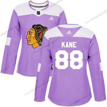 Adidas Žena Chicago Blackhawks #88 Patrick Kane Nachový Autentické Bojuje proti rakovině Sešitý NHL Dres