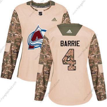 Adidas Žena Colorado Avalanche #4 Tyson Barrie Camo Autentické 2017 Veterans Day Sešitý NHL Dres