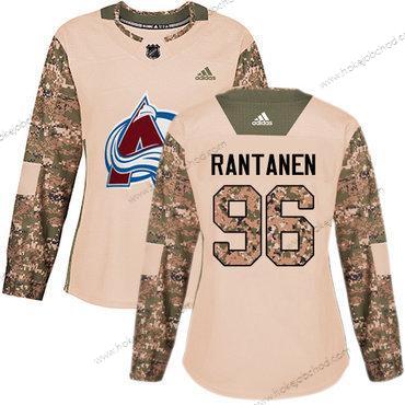 Adidas Žena Colorado Avalanche #96 Mikko Rantanen Camo Autentické 2017 Veterans Day Sešitý NHL Dres