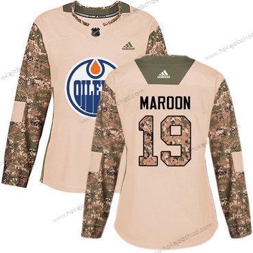 Adidas Žena Edmonton Oilers #19 Patrick Maroon Camo Autentické 2017 Veterans Day Sešitý NHL Dres