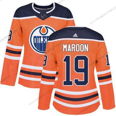 Adidas Žena Edmonton Oilers #19 Patrick Maroon Oranžová Domácí Autentické Sešitý NHL Dres