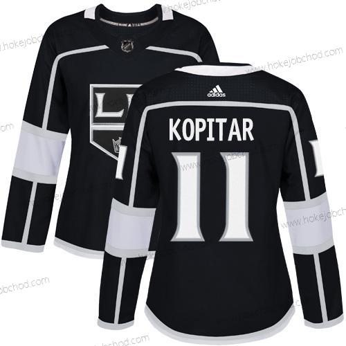 Adidas Žena Los Angeles Kings #11 Anze Kopitar Černá Domácí Autentické Sešitý NHL Dres