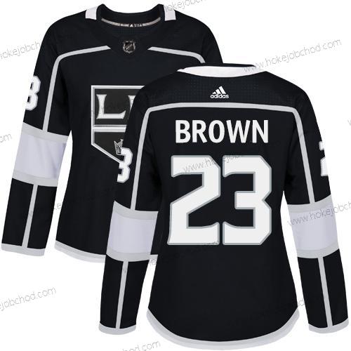 Adidas Žena Los Angeles Kings #23 Dustin Brown Černá Domácí Autentické Sešitý NHL Dres