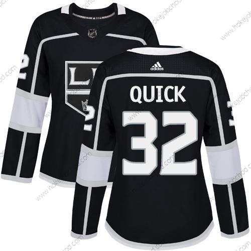 Adidas Žena Los Angeles Kings #32 Jonathan Quick Černá Domácí Autentické Sešitý NHL Dres