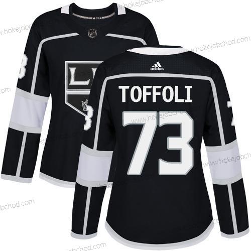 Adidas Žena Los Angeles Kings #73 Tyler Toffoli Černá Domácí Autentické Sešitý NHL Dres