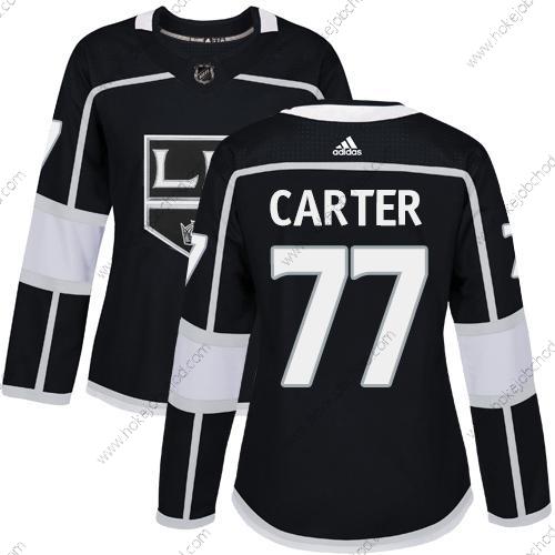 Adidas Žena Los Angeles Kings #77 Jeff Carter Černá Domácí Autentické Sešitý NHL Dres