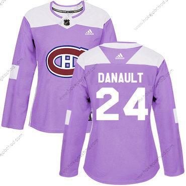 Adidas Žena Montreal Canadiens #24 Phillip Danault Nachový Autentické Bojuje proti rakovině Sešitý NHL Dres