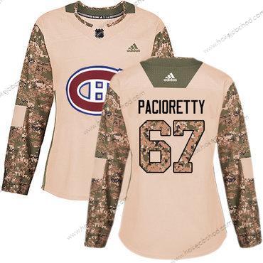 Adidas Žena Montreal Canadiens #67 Max Pacioretty Camo Autentické 2017 Veterans Day Sešitý NHL Dres