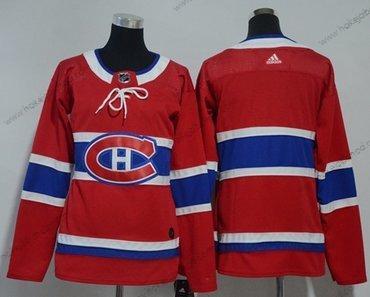 Adidas Žena Montreal Canadiens Prázdný Červené Domácí Autentické Sešitý NHL Dres