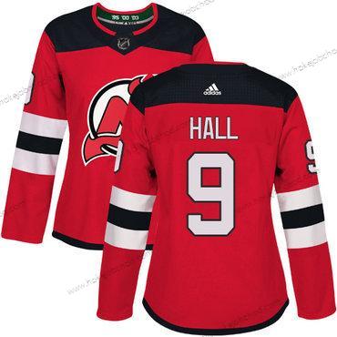 Adidas Žena New Dres Devils #9 Taylor Hall Červené Domácí Autentické Sešitý NHL Dres