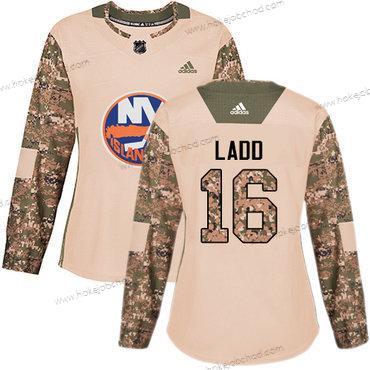 Adidas Žena New York Islanders #16 Andrew Ladd Camo Autentické 2017 Veterans Day Sešitý NHL Dres