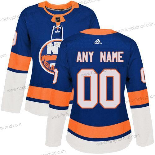 Adidas Žena New York Islanders Přizpůsobené Autentické Royal Modrý Domácí NHL Dres