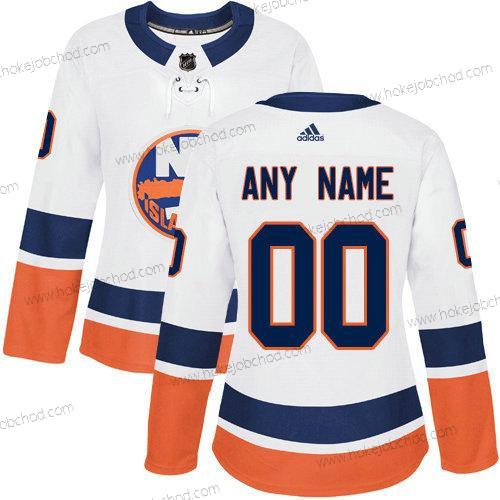 Adidas Žena New York Islanders Přizpůsobené NHL Autentické Bílý Dres