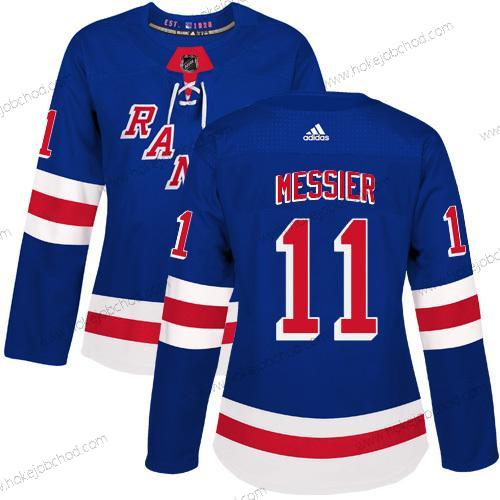 Adidas Žena New York Rangers #11 Mark Messier Royal Modrý Domácí Autentické Sešitý NHL Dres