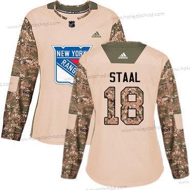 Adidas Žena New York Rangers #18 Marc Staal Camo Autentické 2017 Veterans Day Sešitý NHL Dres