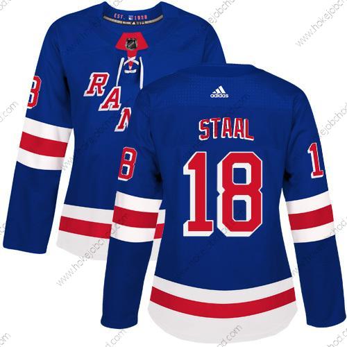 Adidas Žena New York Rangers #18 Marc Staal Royal Modrý Domácí Autentické Sešitý NHL Dres