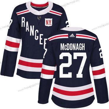 Adidas Žena New York Rangers #27 Ryan Mcdonagh Námořnictvo Modrý Autentické 2018 Zimní Klasický Sešitý NHL Dres