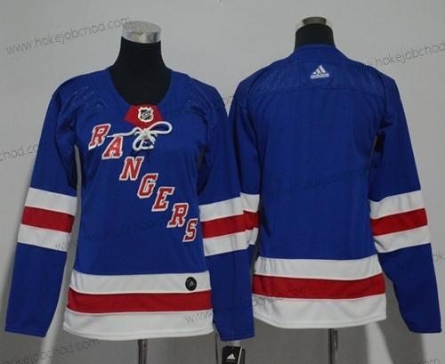 Adidas Žena New York Rangers Prázdný Royal Modrý Domácí Autentické Sešitý NHL Dres