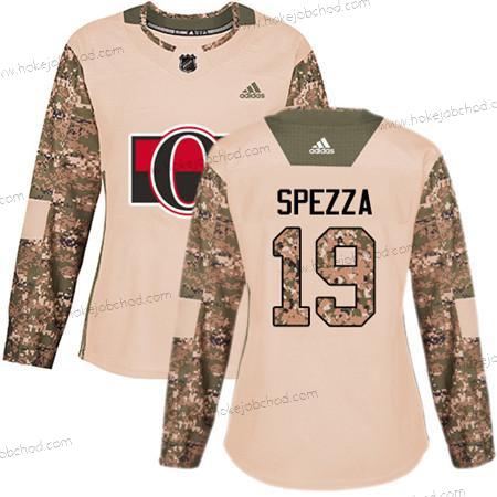 Adidas Žena Ottawa Senators #19 Jason Spezza Camo Autentické 2017 Veterans Day Sešitý NHL Dres