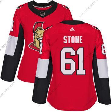 Adidas Žena Ottawa Senators #61 Mark Stone Červené Domácí Autentické Sešitý NHL Dres