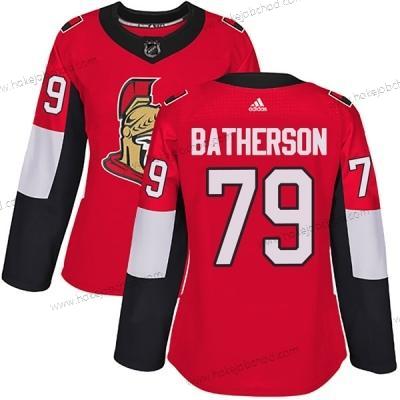 Adidas Žena Ottawa Senators #79 Drake Batherson Domácí Autentické Červené Dres