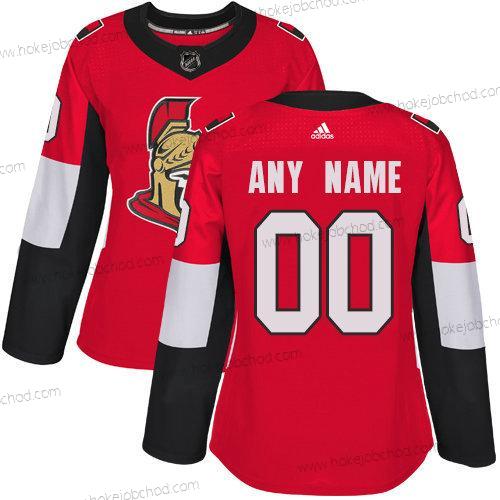 Adidas Žena Ottawa Senators Přizpůsobené Autentické Červené Domácí NHL Dres