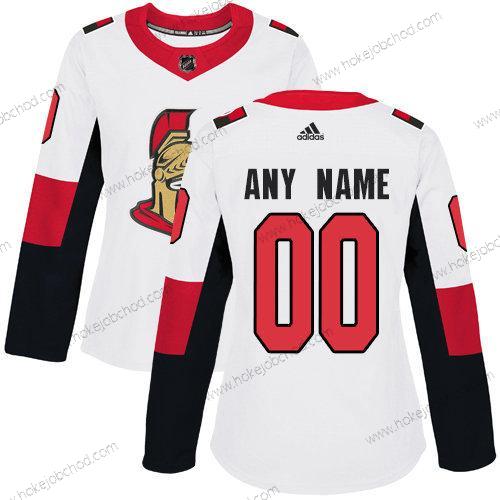 Adidas Žena Ottawa Senators Přizpůsobené NHL Autentické Bílý Dres