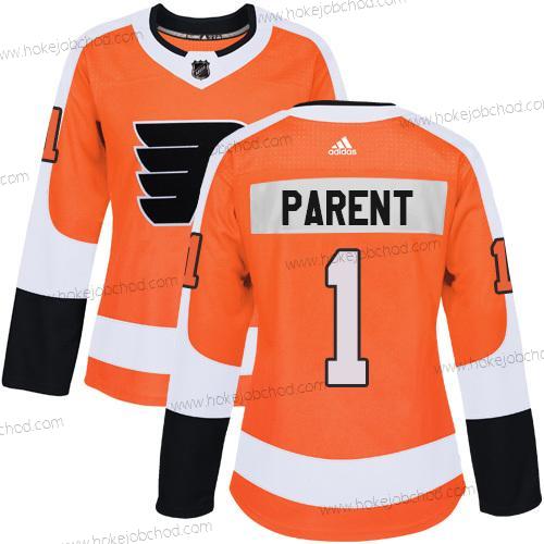 Adidas Žena Philadelphia Flyers #1 Bernie Parent Oranžová Domácí Autentické Sešitý NHL Dres