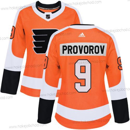 Adidas Žena Philadelphia Flyers #9 Ivan Provorov Oranžová Domácí Autentické Sešitý NHL Dres