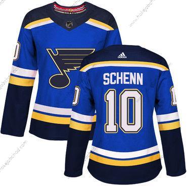 Adidas Žena St. Louis Blues #10 Brayden Schenn Modrý Domácí Autentické Sešitý NHL Dres