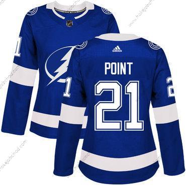 Adidas Žena Tampa Bay Lightning #21 Brayden Point Modrý Domácí Autentické Sešitý NHL Dres