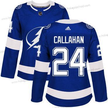 Adidas Žena Tampa Bay Lightning #24 Ryan Callahan Modrý Domácí Autentické Sešitý NHL Dres