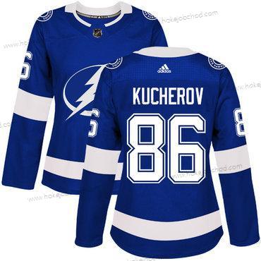 Adidas Žena Tampa Bay Lightning #86 Nikita Kucherov Modrý Domácí Autentické Sešitý NHL Dres