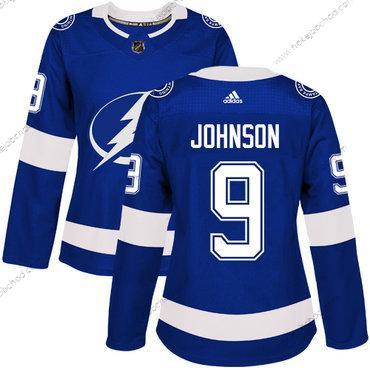 Adidas Žena Tampa Bay Lightning #9 Tyler Johnson Modrý Domácí Autentické Sešitý NHL Dres