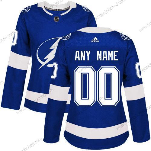 Adidas Žena Tampa Bay Lightning Přizpůsobené Autentické Royal Modrý Domácí NHL Dres