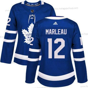 Adidas Žena Toronto Maple Leafs #12 Patrick Marleau Modrý Domácí Autentické Sešitý NHL Dres