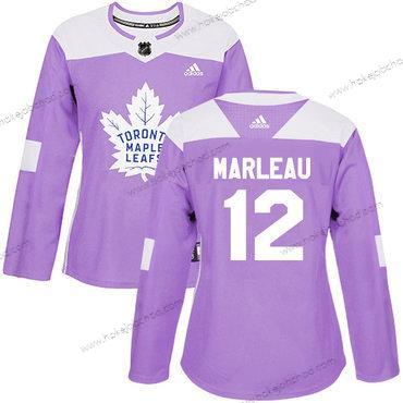 Adidas Žena Toronto Maple Leafs #12 Patrick Marleau Nachový Autentické Bojuje proti rakovině Sešitý NHL Dres