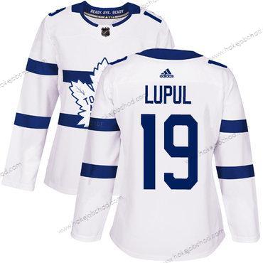 Adidas Žena Toronto Maple Leafs #19 Joffrey Lupul Bílý Autentické 2018 Stadium Series Sešitý NHL Dres