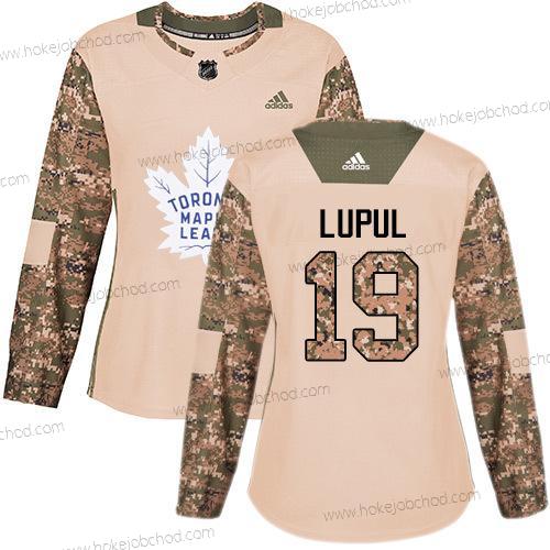 Adidas Žena Toronto Maple Leafs #19 Joffrey Lupul Camo Autentické 2017 Veterans Day Sešitý NHL Dres