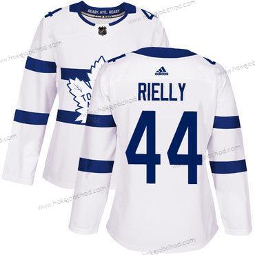 Adidas Žena Toronto Maple Leafs #44 Morgan Rielly Bílý Autentické 2018 Stadium Series Sešitý NHL Dres