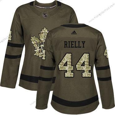 Adidas Žena Toronto Maple Leafs #44 Morgan Rielly Zelená Salute to Service Sešitý NHL Dres