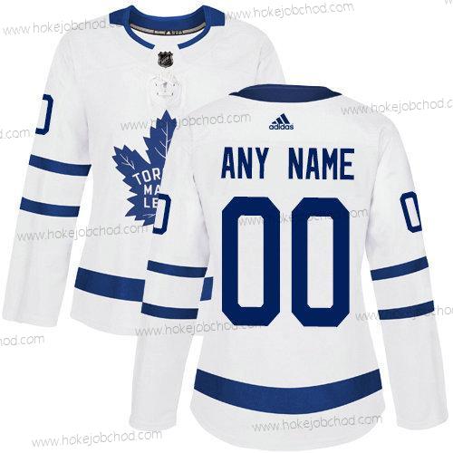 Adidas Žena Toronto Maple Leafs Přizpůsobené Bílý Venkovní Autentické Dres