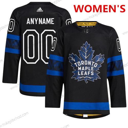 Adidas Žena Toronto Maple Leafs Přizpůsobené x Drew House Černá Autentické Náhradní NHL Dres